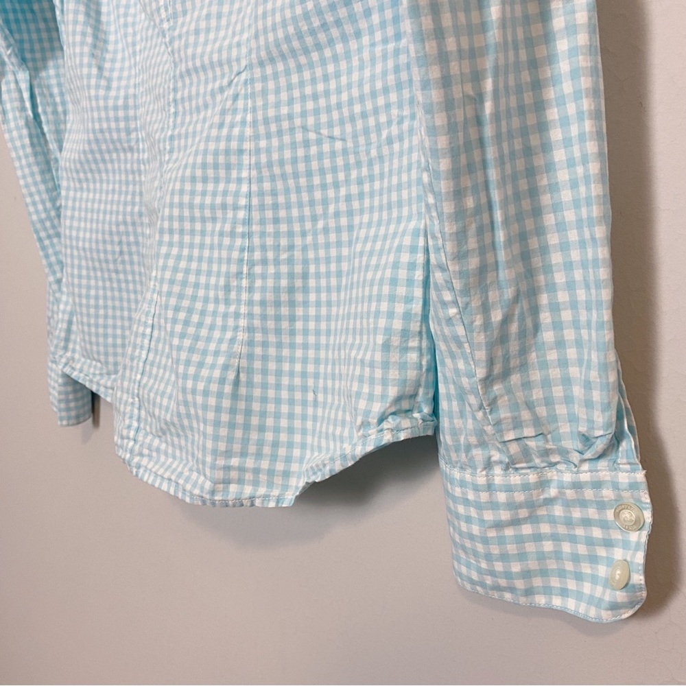 Vineyard Vines Blue/White Gingham Button Down - Picture 9 of 10